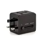 Адаптер за PD20W, QC, USB, Type-C, EU, UK, AUS, US - (HHT148) - черен