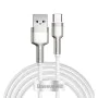 USB към Type-C кабел за данни 66W, 2m - Baseus Cafes (CAKF000202) - бял
