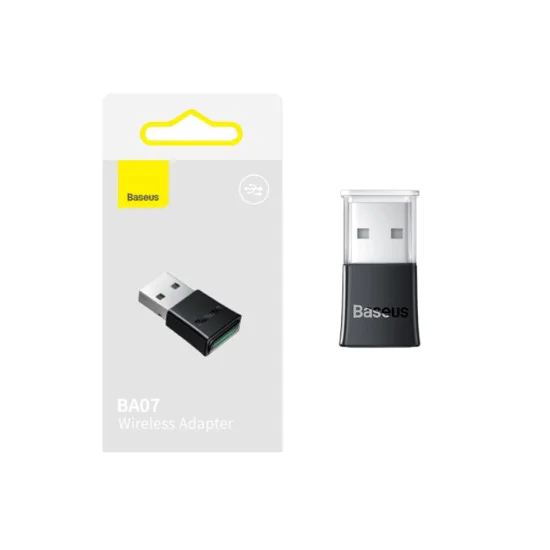 USB към Bluetooth адаптер - Baseus BA07 (ZJBA010001) - черен