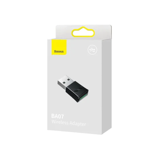 USB към Bluetooth адаптер - Baseus BA07 (ZJBA010001) - черен