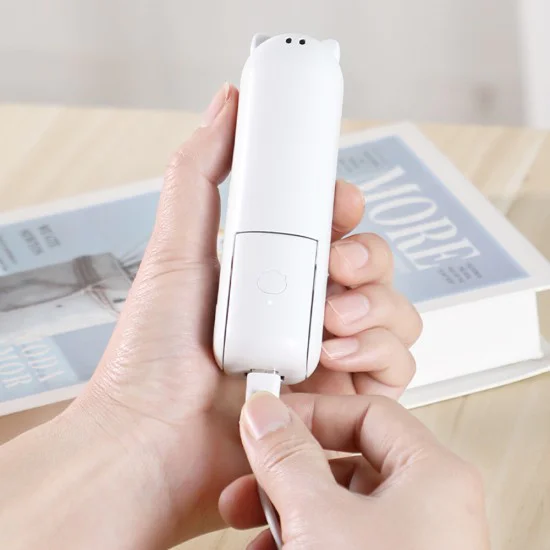 Преносим вентилатор 2000mAH, USB - (HZ001) - черен