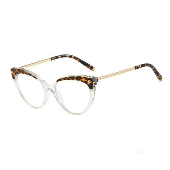 Очила за компютър - Reflex TR90 (F93308) - Clear / Leopard