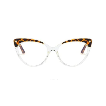 Очила за компютър - Reflex TR90 (F93308) - Clear / Leopard