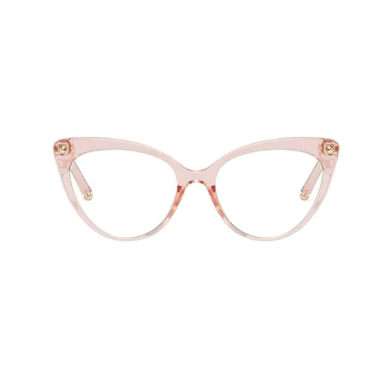 Очила за компютър - Reflex TR90 (F93308) - Clear Pink