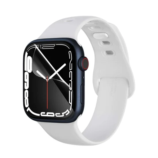 Протектор за Apple Watch 4 / 5 / 6 / SE / SE 2 / 7 / 8 / 9 (44mm / 45mm) (комплект 3) - Spigen Neo Flex - Clear
