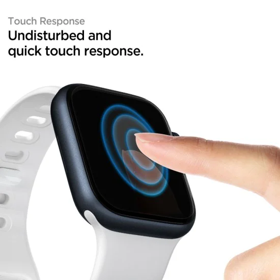Протектор за Apple Watch 4 / 5 / 6 / SE / SE 2 / 7 / 8 / 9 (44mm / 45mm) (комплект 3) - Spigen Neo Flex - Clear