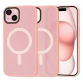 Калъф за iPhone 15 - Techsuit - HaloFrost MagSafe Series - Розов