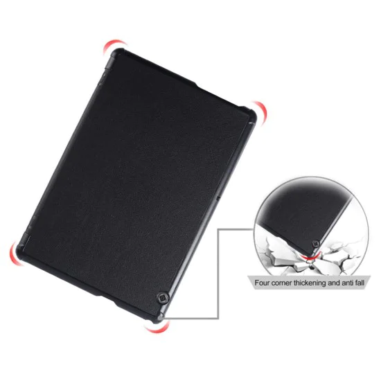 Калъф за Huawei Mediapad T5 10.1 2018 W09/W19/L03/L09 - FoldPro - Черен