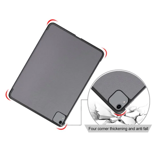 Калъф за Apple iPad Pro 12.9 (2018 / 2020 / 2021 / 2022) - FoldPro - Черен