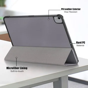 Калъф за Apple iPad Pro 11 (2018 / 2020 / 2021 / 2022) - FoldPro - черен