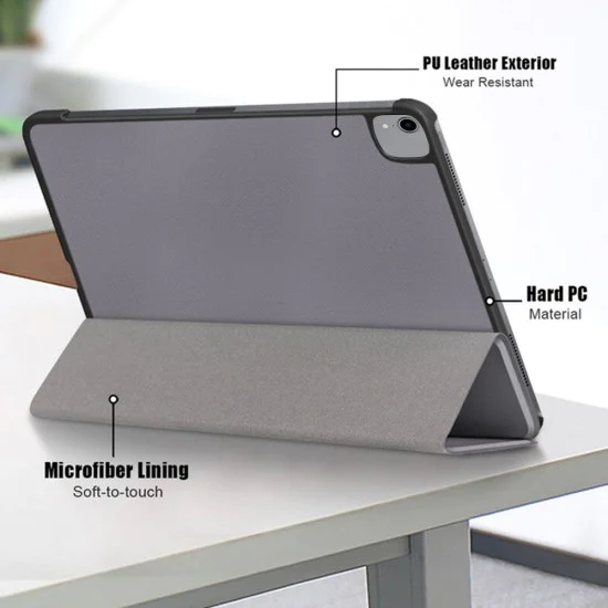 Калъф за Apple iPad Pro 11 (2018 / 2020 / 2021 / 2022) - FoldPro - черен