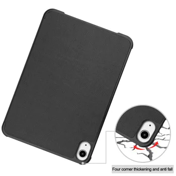 Калъф за iPad mini 6 (2021) / iPad mini 7 (2024) - FoldPro - Черен