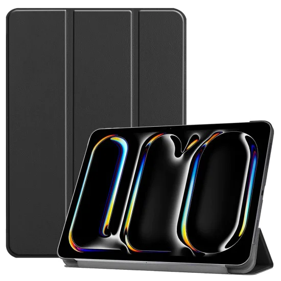 Калъф за iPad Pro 13 (2024) - FoldPro - Черен