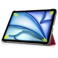 Калъф за iPad Air 13 (2024) - FoldPro - Червен