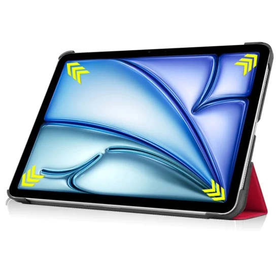 Калъф за iPad Air 13 (2024) - FoldPro - Червен