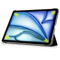 Калъф за iPad Air 11 (2024) - FoldPro - черен