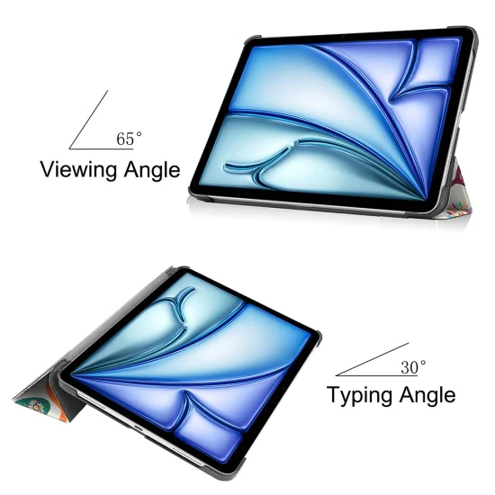 Калъф за iPad Air 11 (2024) - FoldPro - Пеперуда