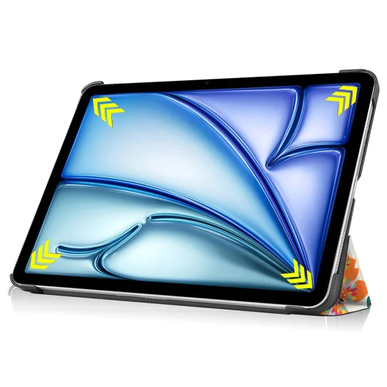 Калъф за iPad Air 11 (2024) - FoldPro - Пеперуда