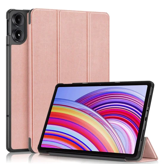 Калъф за Xiaomi Redmi Pad Pro / Poco Pad - FoldPro - Rose Gold