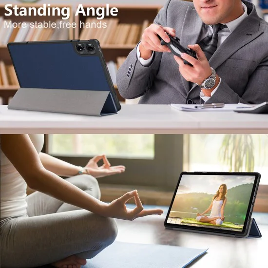 Калъф за Xiaomi Redmi Pad Pro / Poco Pad - FoldPro - Син