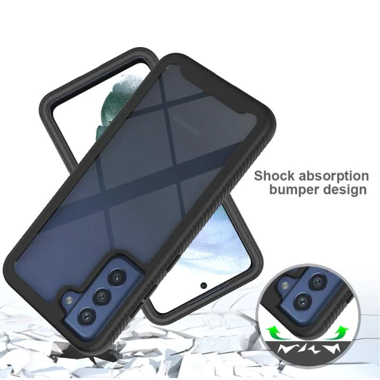 Калъф за Samsung Galaxy S22 - Defense360 Pro + протектор за екран - Techsuit - Черен