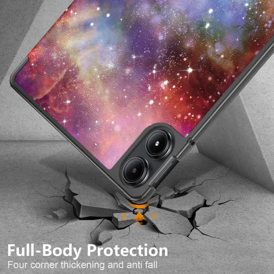 Калъф за Xiaomi Redmi Pad Pro / Poco Pad - FoldPro - Galaxy