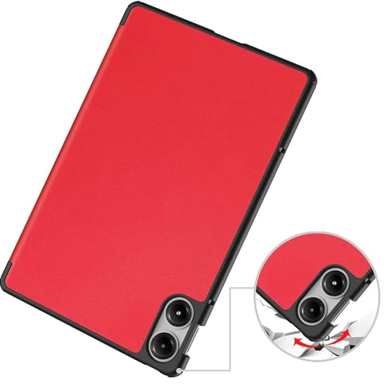 Калъф за Xiaomi Redmi Pad Pro / Poco Pad - FoldPro - Червен