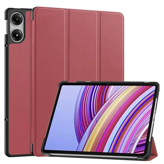 Калъф за Xiaomi Redmi Pad Pro / Poco Pad - FoldPro - Червен