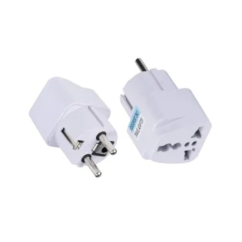 Адаптер за Plug, EU, UK, AUS, US - (C524) - Бял