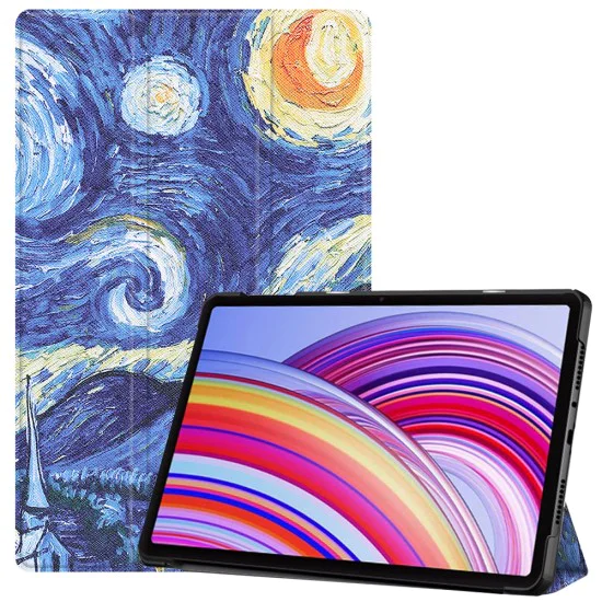 Калъф за Xiaomi Redmi Pad Pro / Poco Pad - FoldPro - Starry Night