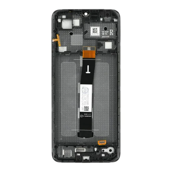 Екран с тъчскрийн и рамка, съвместим с Xiaomi Redmi 12C - OEM (21282) - черен