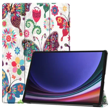 Калъф за Samsung Galaxy Tab S9 / S9 FE / S10 FE - FoldPro - Пеперуда