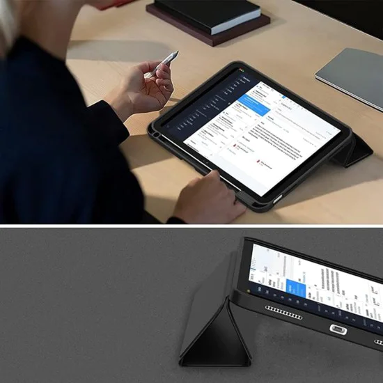 Калъф за iPad 10 (2022) 10.9 - Flex Trifold - черен