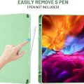 Калъф за Samsung Galaxy Galaxy Tab S6 Lite (2020/2022/2024) - Flex Trifold - Matcha Green