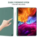 Калъф за Samsung Galaxy Tab S6 Lite (2020/2022/2024) - Flex Trifold - Зелен