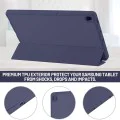 Калъф за Samsung Galaxy Tab S6 Lite (2020/2022/2024) - Flex Trifold - Тъмно син