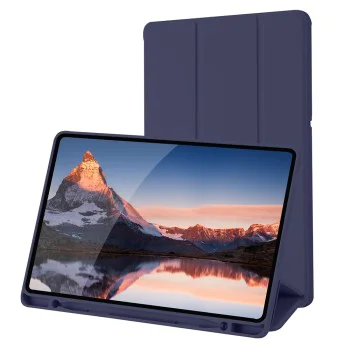 Калъф за Samsung Galaxy Tab S6 Lite (2020/2022/2024) - Flex Trifold - Тъмно син