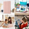 Калъф за Samsung Galaxy Galaxy Tab S6 Lite (2020/2022/2024) - Flex Trifold - Розов