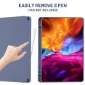 Калъф за Samsung Galaxy Tab S6 Lite (2020/2022/2024) - Flex Trifold - Лилав