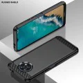 Калъф за Nokia G50 - Карбон силикон - черен