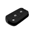 Калъф за автомобилен ключ Hyundai Elantra / Kia Picanto - Car Key Case (2003.04) - Techsuit - Черен