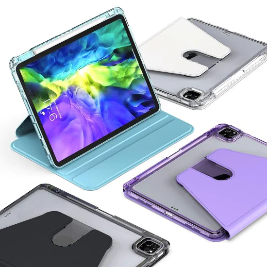 Калъф за iPad Air 11 (2024) - Crystal Vision - Лилав