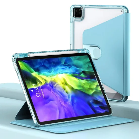 Калъф за iPad Air 11 (2024) - Crystal Vision - Лилав