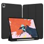 Калъф за iPad Pro 12.9 (2018/2020/2021/2022) - Flex Trifold - Черен