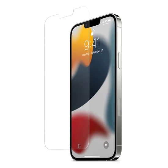 Протектор за iPhone 13 Pro Max / iPhone 14 Plus (комплект 2) - Spigen Glas.tR EZ FIT Privacy - Прозрачен