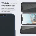 Протектор за iPhone 13 Pro Max / iPhone 14 Plus (комплект 2) - Spigen Glas.tR EZ FIT Privacy - Прозрачен