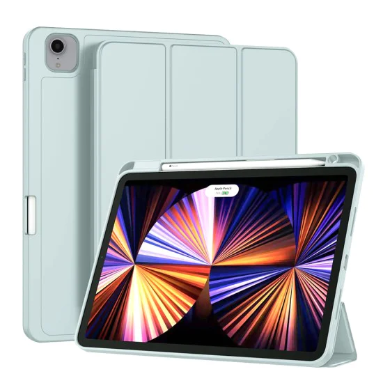 Калъф за iPad Pro 11 (2018 / 2020 / 2021 / 2022) - Flex Trifold - Небесно син