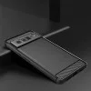 Калъф за Google Pixel 6 Pro - Carbon Silicone - Черен