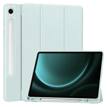 Калъф за Samsung Galaxy Tab S9 / S9 FE / S10 FE - Flex Trifold - Небесно син