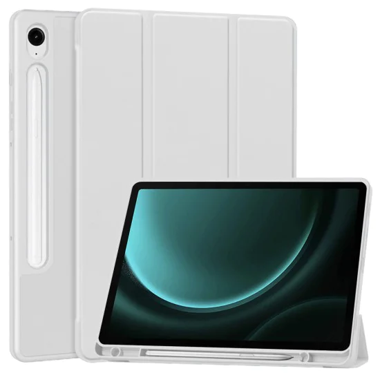 Калъф за Samsung Galaxy Tab S9 / S9 FE / S10 FE - Flex Trifold - Сив